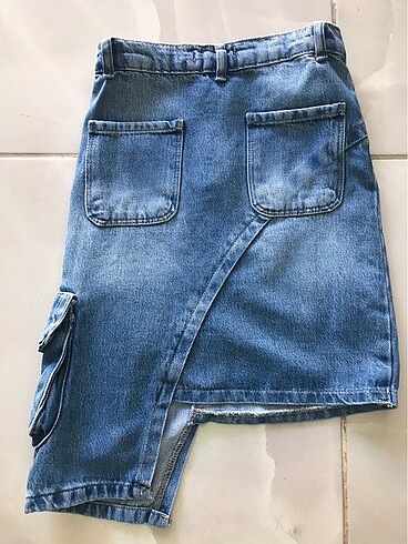 10 Yaş Beden Escabel kot etek orjinal sıfır ürün