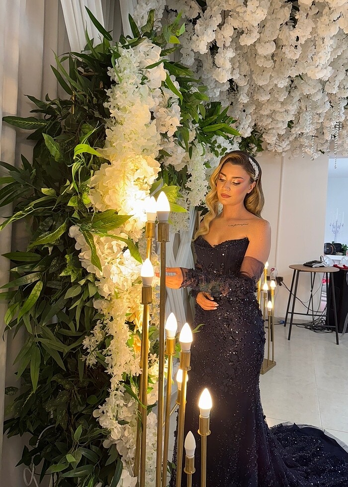 JM BRİDES Demonte kuyruklu Nişanlık - Görsel 3