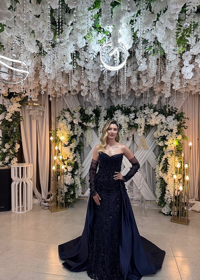 JM BRİDES Demonte kuyruklu Nişanlık - Görsel 2