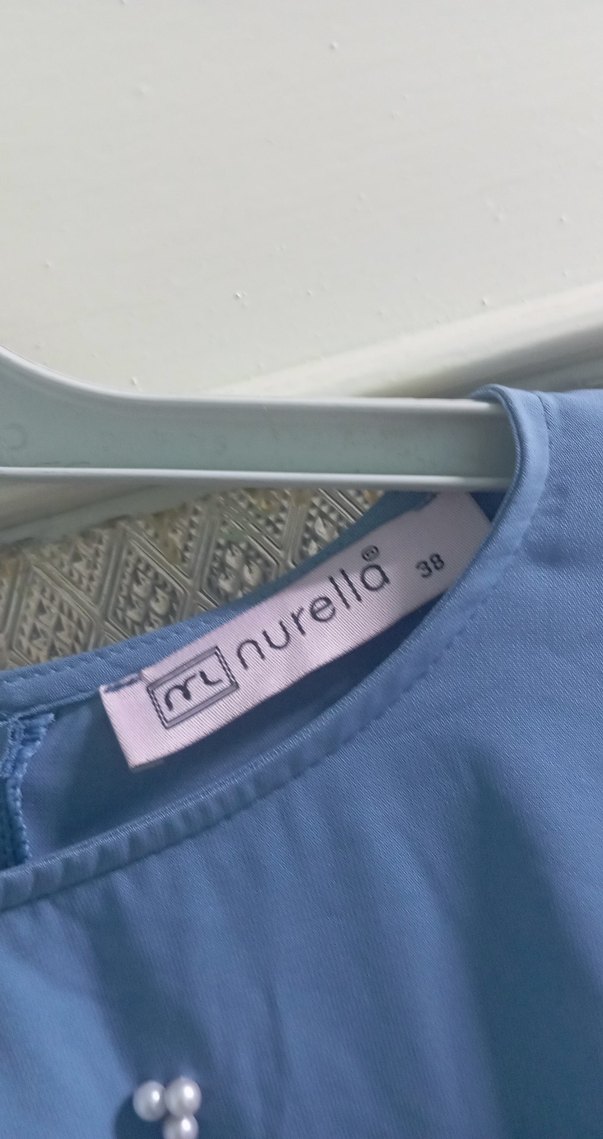 Mavi Salaş Midi Kadın Bolero - Görsel 2