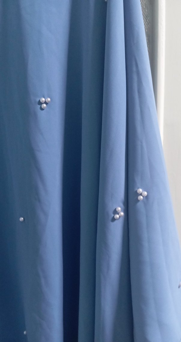 Mavi Salaş Midi Kadın Bolero - Görsel 3