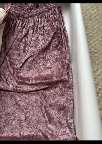 Nakışlı Bohem Kadın 3 lü pijama takımı - Görsel 3