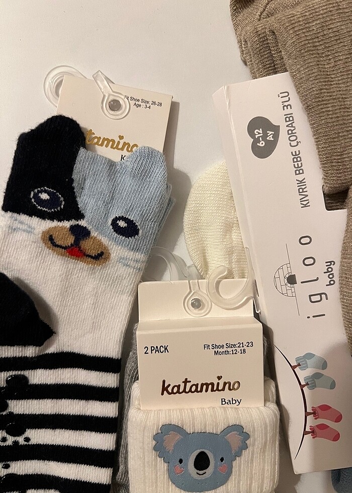 Çocuk çorap - Görsel 2