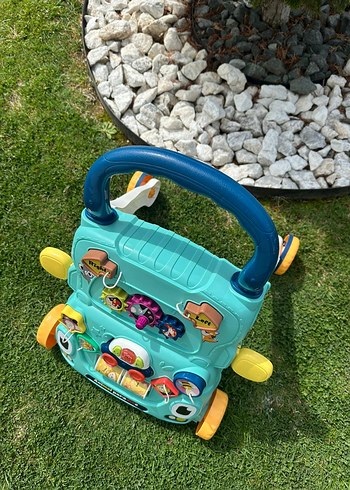 Renkli Hayvan Temalı Bebek Yürüteci - Görsel 2