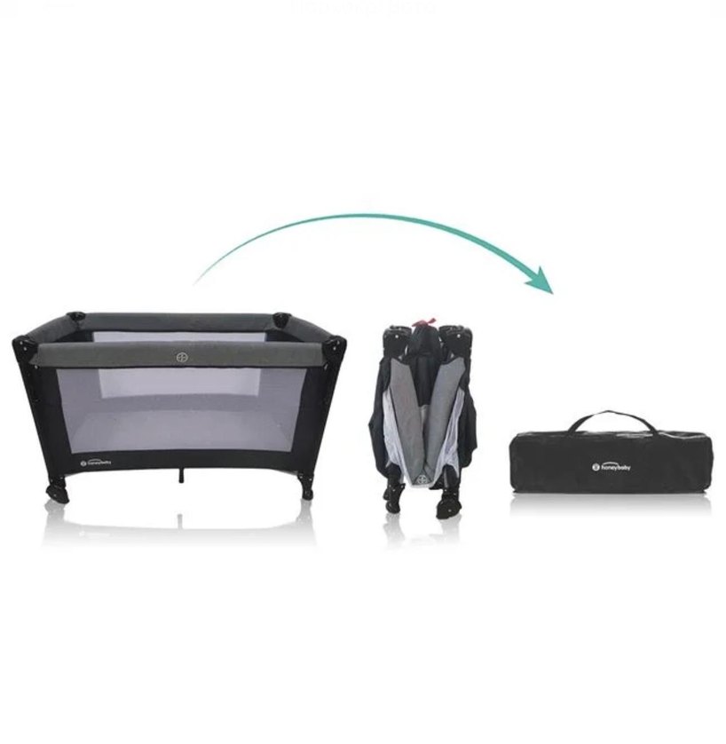 Gri Oyun Parkı ve Bebek Yatağı - Görsel 5