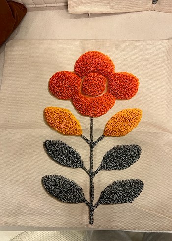 Nakışlı Bohem Çok Renkli Kırlent Kılıfı - Görsel 3