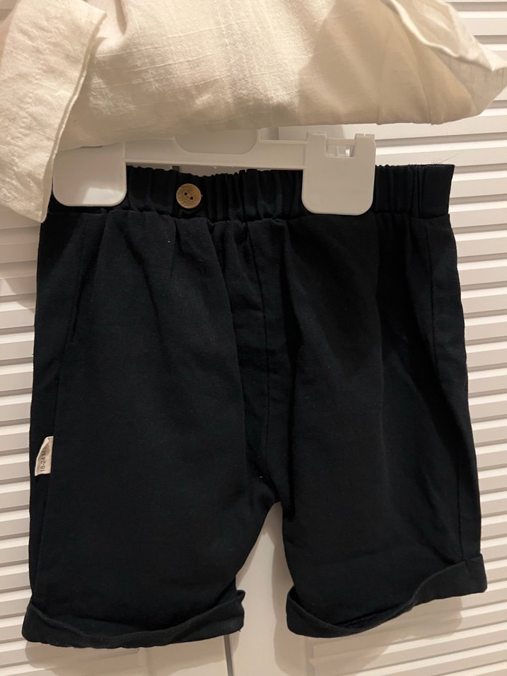 Bebek Erkek Kısa Kollu Pamuklu Tulum - Görsel 4