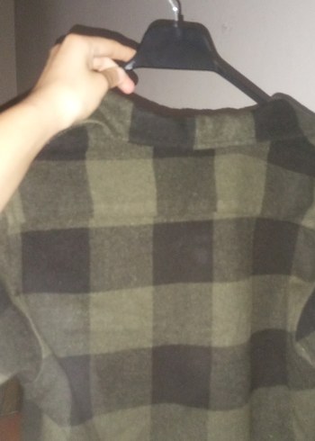 haki yeşili oduncu gömlek - Görsel 4