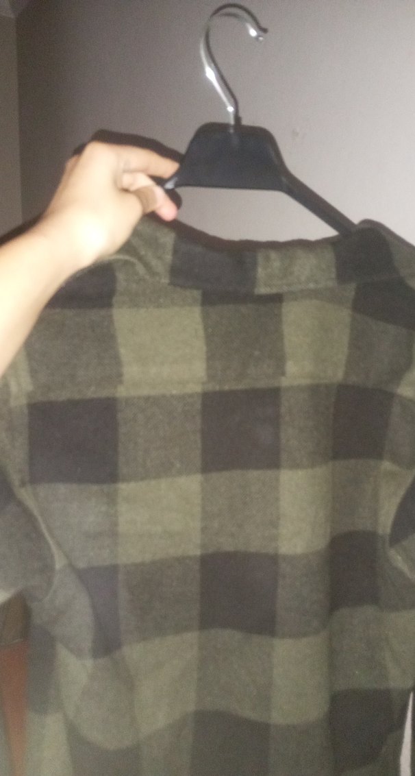 haki yeşili oduncu gömlek - Görsel 4