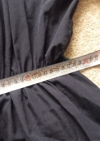 v yaka balon kollu elbise - Görsel 6