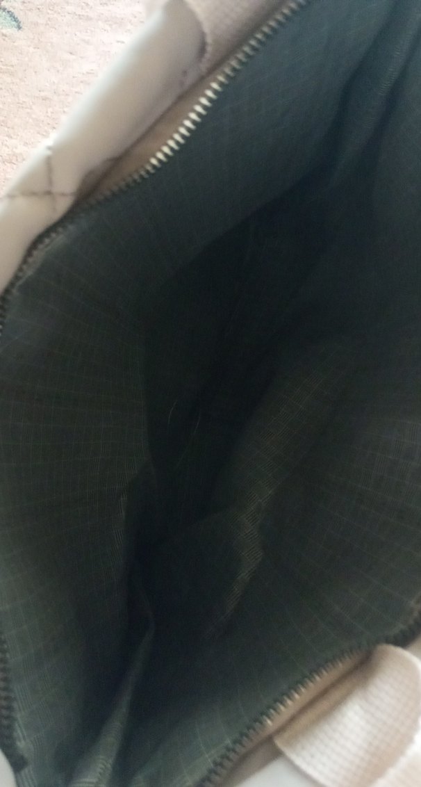 Gri Kadın Minimalist Fermuarlı Çanta - Görsel 3