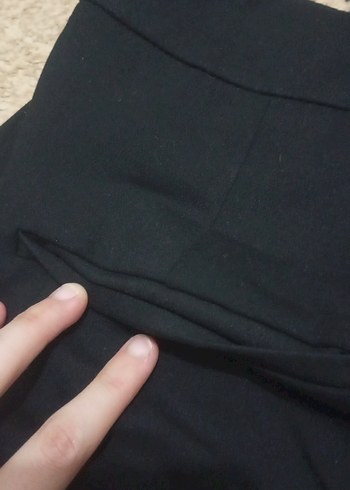 Düğmeli Midi Kadın Kot Pantolon - Görsel 6