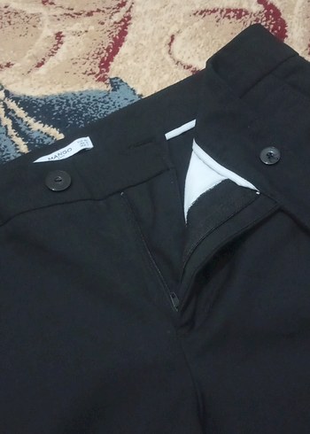 Düğmeli Midi Kadın Kot Pantolon - Görsel 4