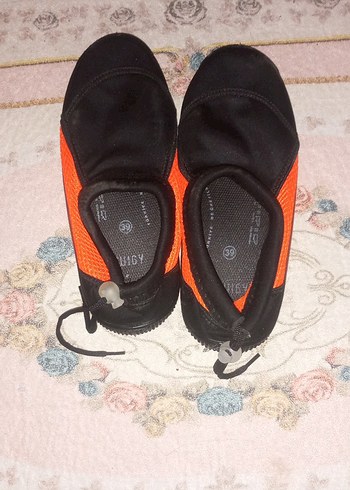 turuncu siyah deniz ayakkabısı - Görsel 2