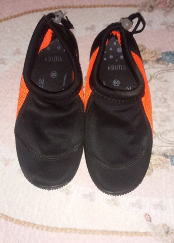 turuncu siyah deniz ayakkabısı - Görsel 8