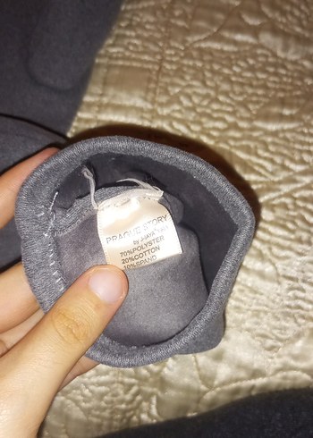 Gri Kadın Sıcak Eldiven - Görsel 4