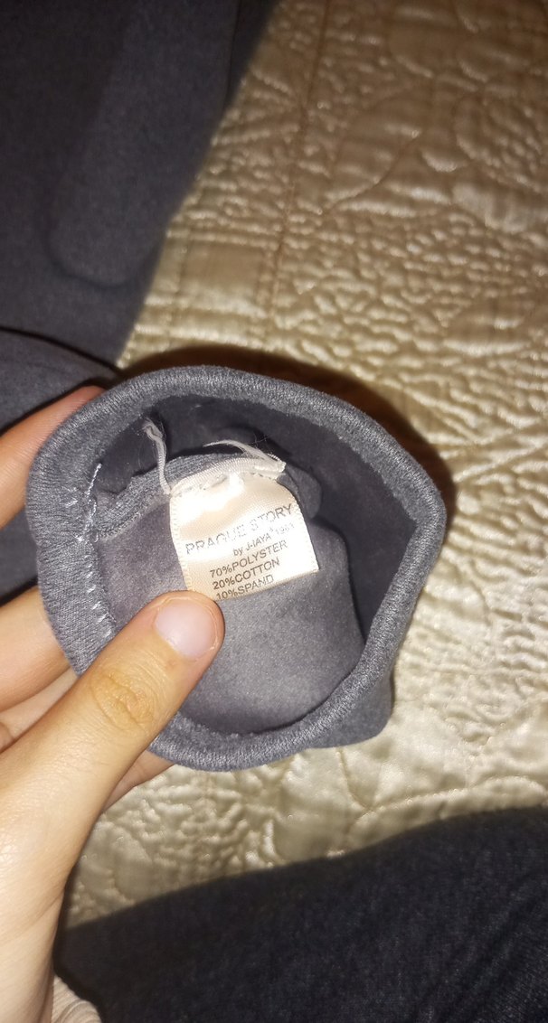 Gri Kadın Sıcak Eldiven - Görsel 4