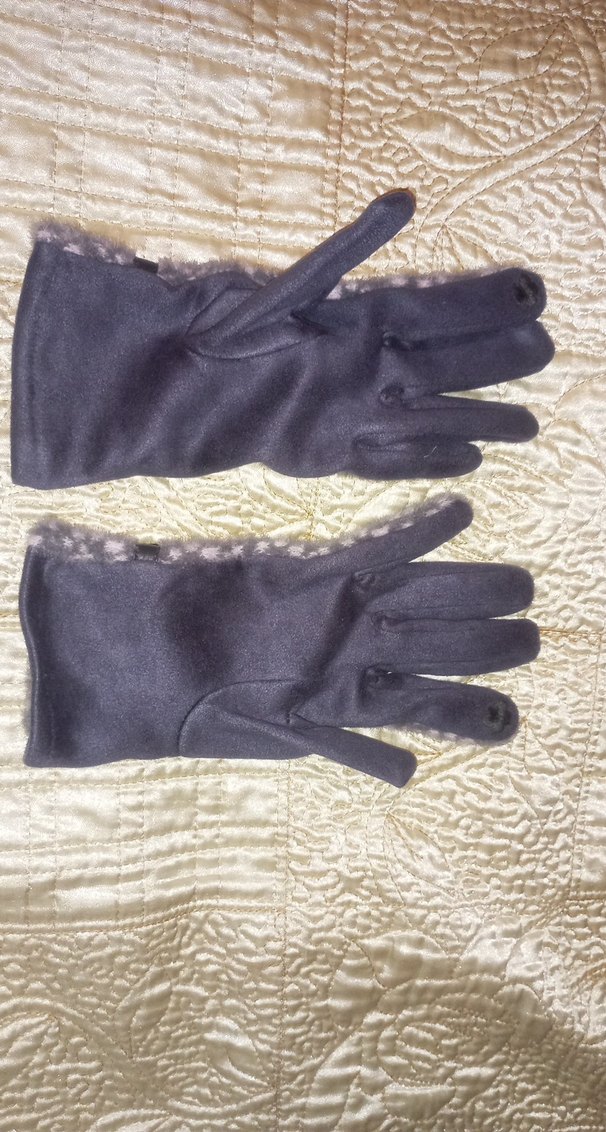 Gri Kadın Eldiven - Görsel 2