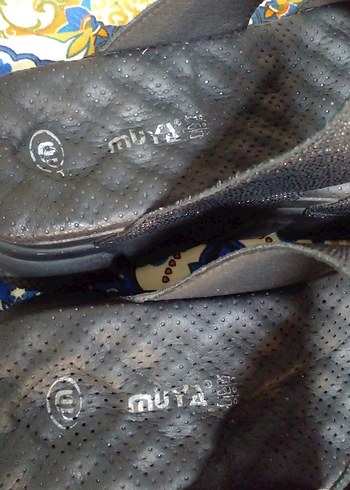 37 Beden siyah Renk Tokalı parlak siyah Kadın Dolgu Topuk Terlik