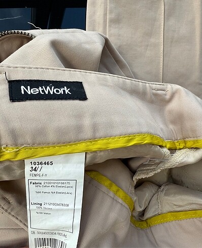Network #keten pantolon #network