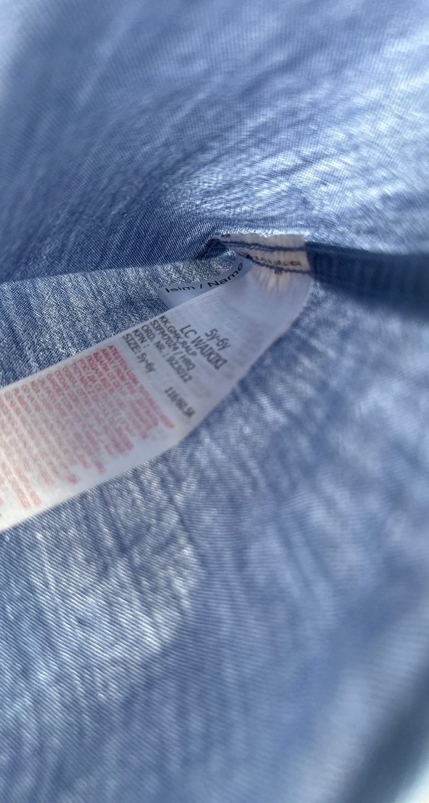 #Erkek #Çocuk #Kısa Kollu Denim #Gömlek - Görsel 5