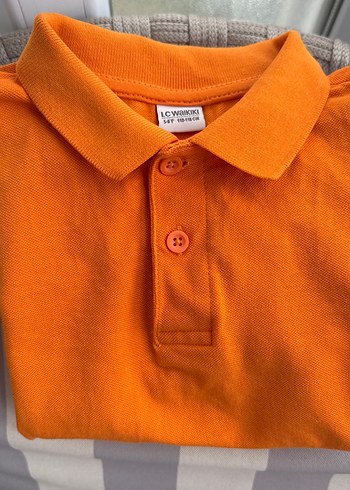 #Turuncu #Erkek #Çocuk #Polo #Tshirt - Görsel 8