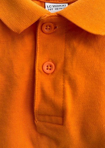 #Turuncu #Erkek #Çocuk #Polo #Tshirt - Görsel 9