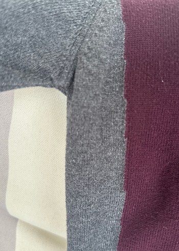 #Bordo Gri Düğmeli #Erkek  #Hırka - Görsel 11