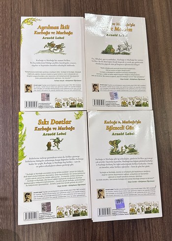 #Kurbağa ve Murbağa 4adet #KitapSeti - Görsel 2