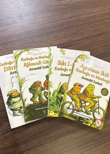 #Kurbağa ve Murbağa 4adet #KitapSeti - Görsel 8