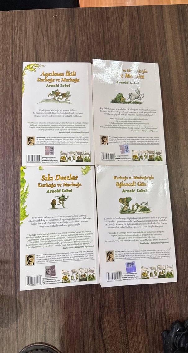 #Kurbağa ve Murbağa 4adet #KitapSeti - Görsel 2