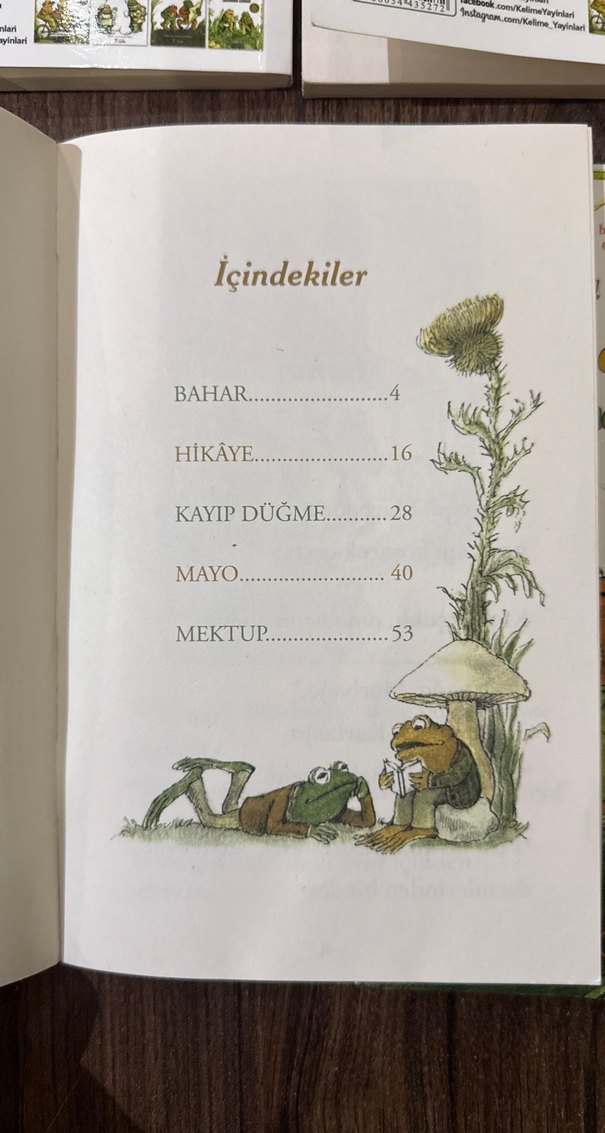 #Kurbağa ve Murbağa 4adet #KitapSeti - Görsel 4