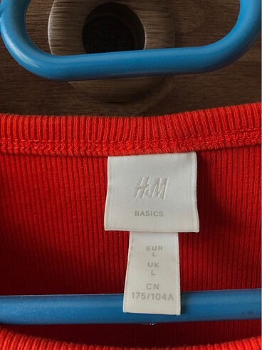 l Beden Turuncu H&M basics tişört