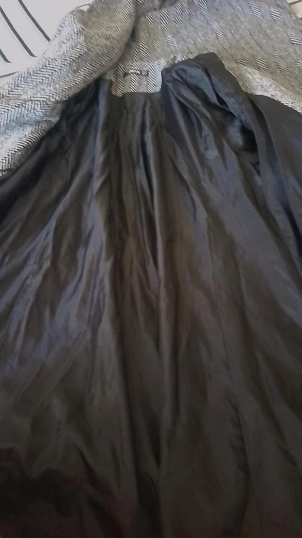 Kapüşonlu Desenli Kadın Kaban - Görsel 2