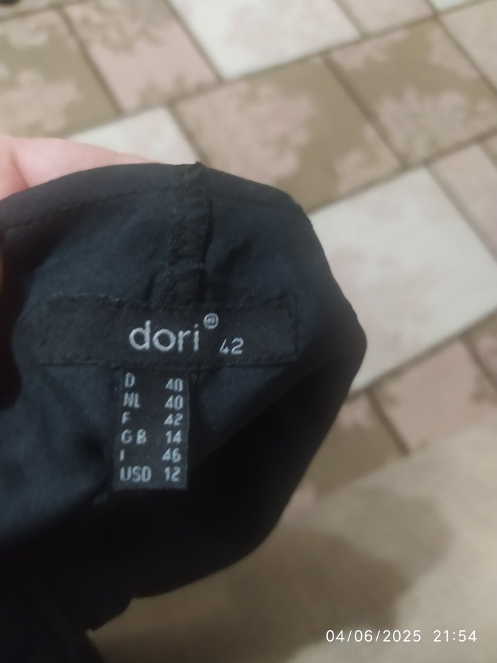 Siyah İşlemeli Boncuklu Uzun Abiye Elbise - Görsel 3