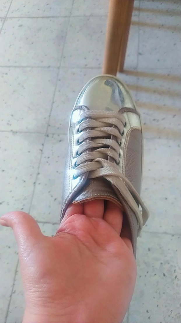 Gezer Beyaz Bağcıklı Kadın Spor Ayakkabı - Görsel 2