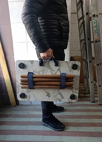 Portatif Şık Kamp Masası, Taşınabilir Kamp Masası