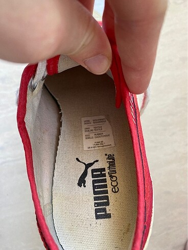 37 Beden kırmızı Renk Puma IBIZA spor ayakkabı