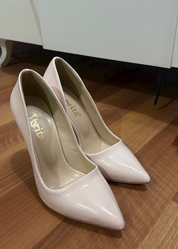 Çok açık pembe Modern Klasik Stiletto Topuklu Kadın Ayakkabı - Görsel 2