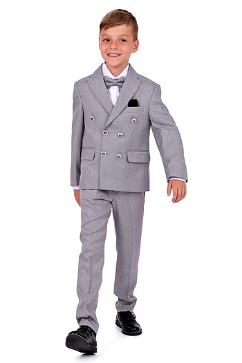 3 yaş Ceketli erkek çocuk takım elbise - Görsel 8