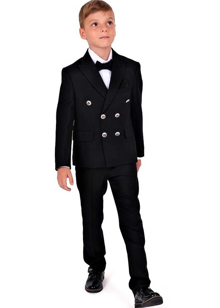 3 yaş Ceketli erkek çocuk takım elbise - Görsel 2