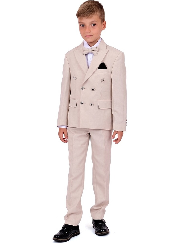 3 yaş Ceketli erkek çocuk takım elbise - Görsel 5