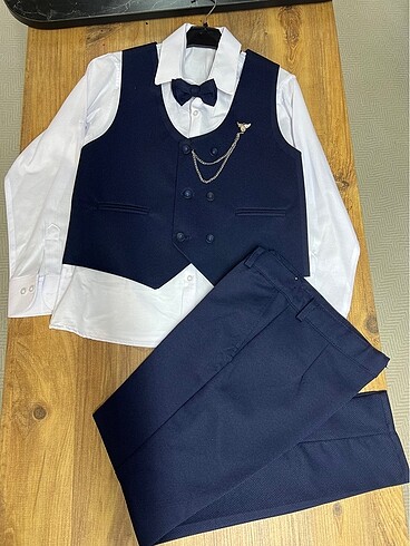 Zincirli erkek çocuk takım elbise - Görsel 3