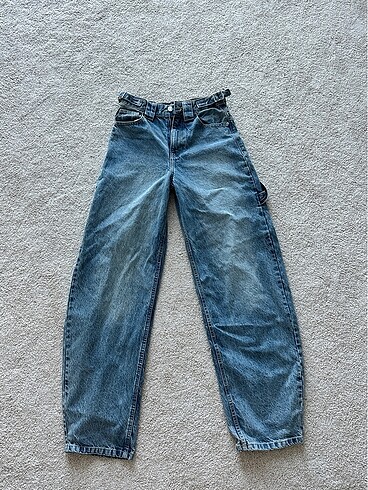 Bershka Baloon Blue Jean