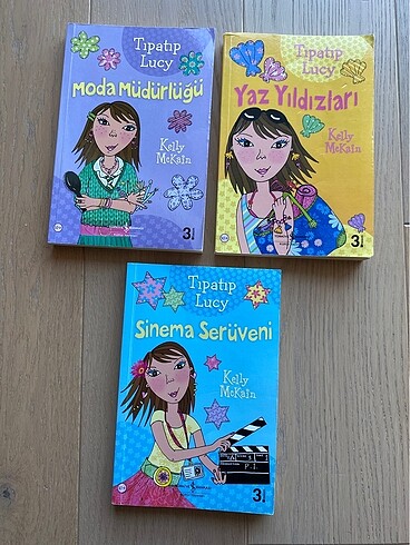 Tipa Tip Lucy serisinden 3 adet kitap