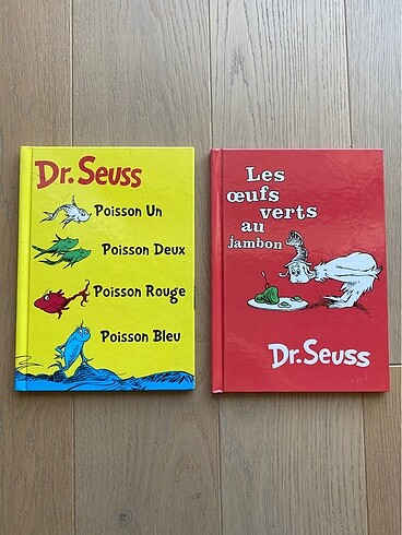 2 adet fransizca kitap