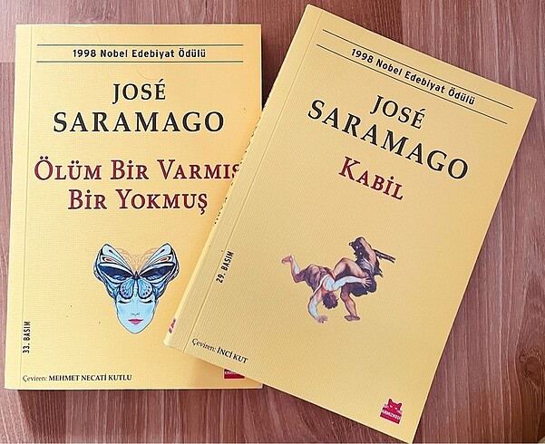 Jose saramago iki adet kitap