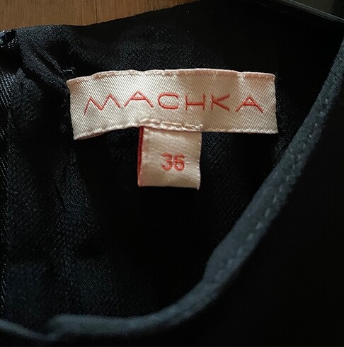 s Beden Machka siyah bluz