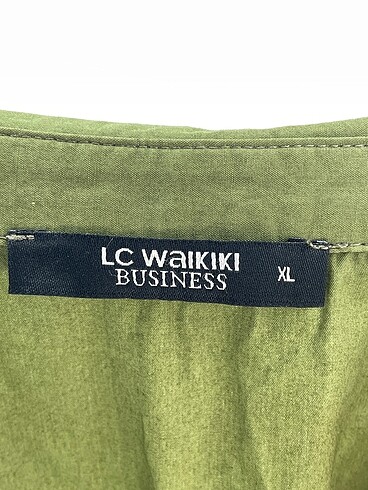 xl Beden yeşil Renk LC Waikiki Uzun Elbise %70 İndirimli.