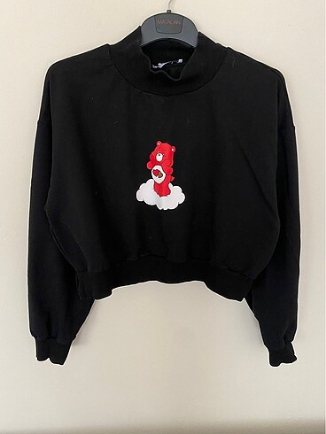 Teddy baskılı sweatshirt